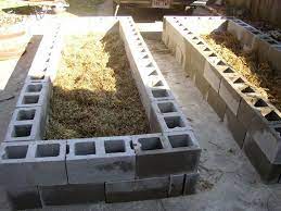 Raised Beds On Concrete Pad Backyard