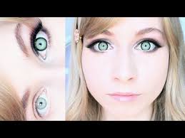 cute makeup tutorial big dolly eyes