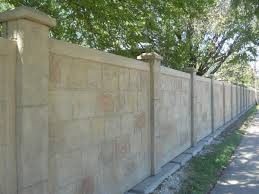 what is precast concrete fence