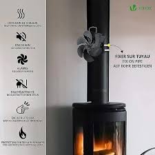 Blades Wood Stove Blower With