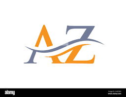 Az logo design hi-res stock photography and images - Alamy
