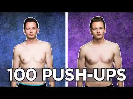 100 push ups every day for 30 days