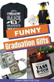 funny graduation gifts oh my creative