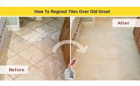 To Regrout Tiles Without Removing Old Grout