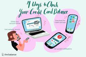 how to check your credit card balance