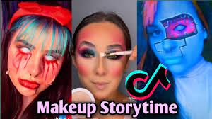 makeup storytime tik tok compilation