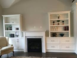 Fireplace Built In Cabinets Project Sb