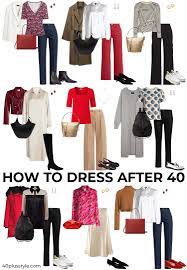 to dress after 40 and still look hip
