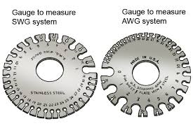 Awg Wire Gauge Standard Vs Swg Wire Gauge Standard