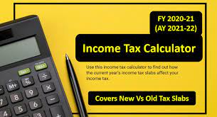 income tax calculator for fy 2020 21