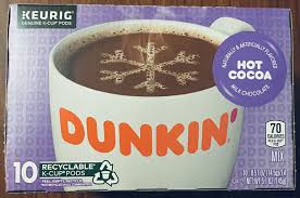 dunkin donuts milk chocolate hot cocoa