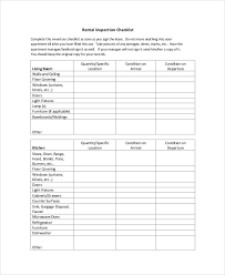 House Inspection Checklist 17 Pdf
