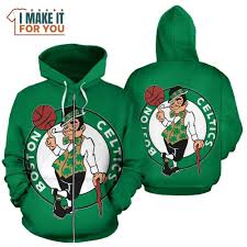 boston celtics pullover kelly green