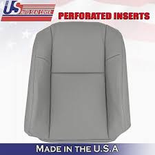 Perforated Vinyl Seat Covers Gray