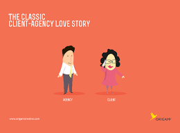 The Classic Client Agency Love Story Origami Creative