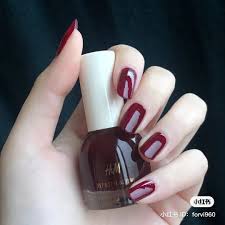 h m nail polish bordeaux beauty