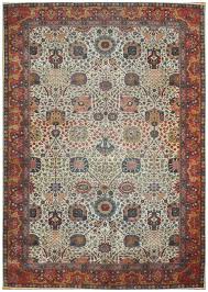 large antique indian agra rug in