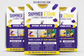 cleaning service flyer template v1