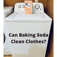 can baking soda clean clothes