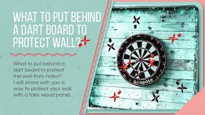 A Dart Board To Protect Wall From Holes