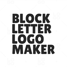 block letter logo maker logo maker