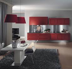 The charming red kitchen cabinets photograph above, is other parts of red kitchen cabinets article which is listed within kitchen design, architecture, interior design. Red Painted Kitchen Cabinets Dramatic Oak Kitchen Melograno By Composit
