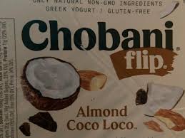 almond coco loco yogurt nutrition facts
