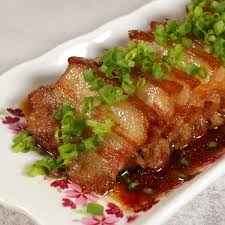 chinese red braised pork belly hong