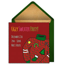 free ugly sweater party