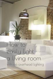All electrical devices and the wiring connection to those devices must be enclosed in an approved junction box. so states the electrical code. How To Light A Living Room With No Overhead Lighting