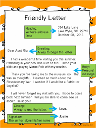 40 best friendly letter format exles