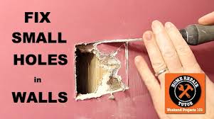 How to repair a hole in the wall youtube. Fix A Small Hole In The Wall Home Repair Tutor
