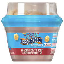 progresso soup loaded potato soup with