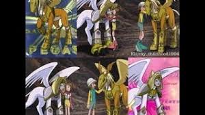 Digimon: Patamon and Gatomon Armor Digivolve to Pegasmon & Nefertimon -  YouTube