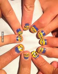 minion nails 9