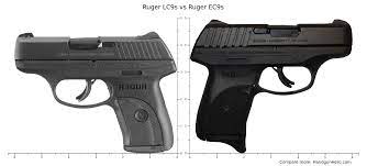 ruger lc9s vs ruger ec9s size