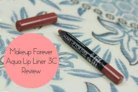 makeup forever aqua lip liner 3c review