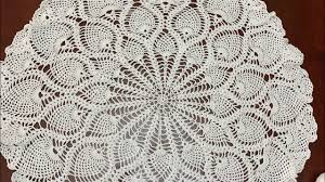 crochet pineapple tablecloth pattern