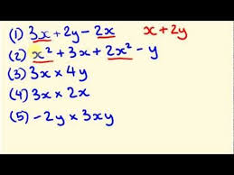 Algebra Lessons Learning Math