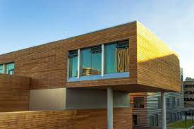 Aesthetic Exterior Wood Cladding Panel