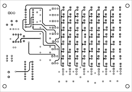 cd4017 based led light 81 led chaser