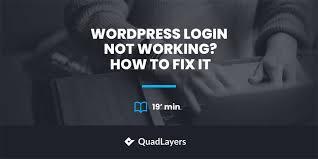 wordpress login not working how to fix