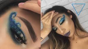water inspired makeup the element