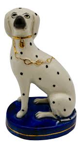 Fine porcelain porcelain ceramics porcelain jewelry windsor porcelain doll costume staffordshire dog paris images displaying collections i love this little porcelain leaf. Vintage Staffordshire Dog Figurine Chairish