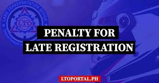 lto penalty for late registration