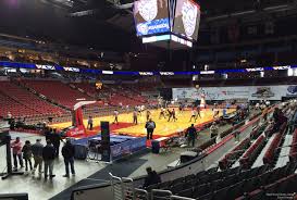 Wells Fargo Arena Section 107 Basketball Seating