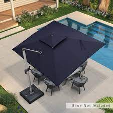 Color Cantilever Outdoor Patio Umbrella