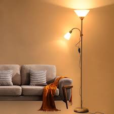 Floor Lamp Adjustable E27 Bulb