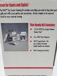 host c12100 dry carpet cleaning kit for