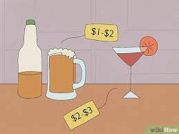 how to tip a bartender how much when